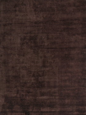 overhead of Wolfram umber texture rug