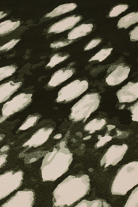 Close up image of Mackerel Sky rug designed by Shibori