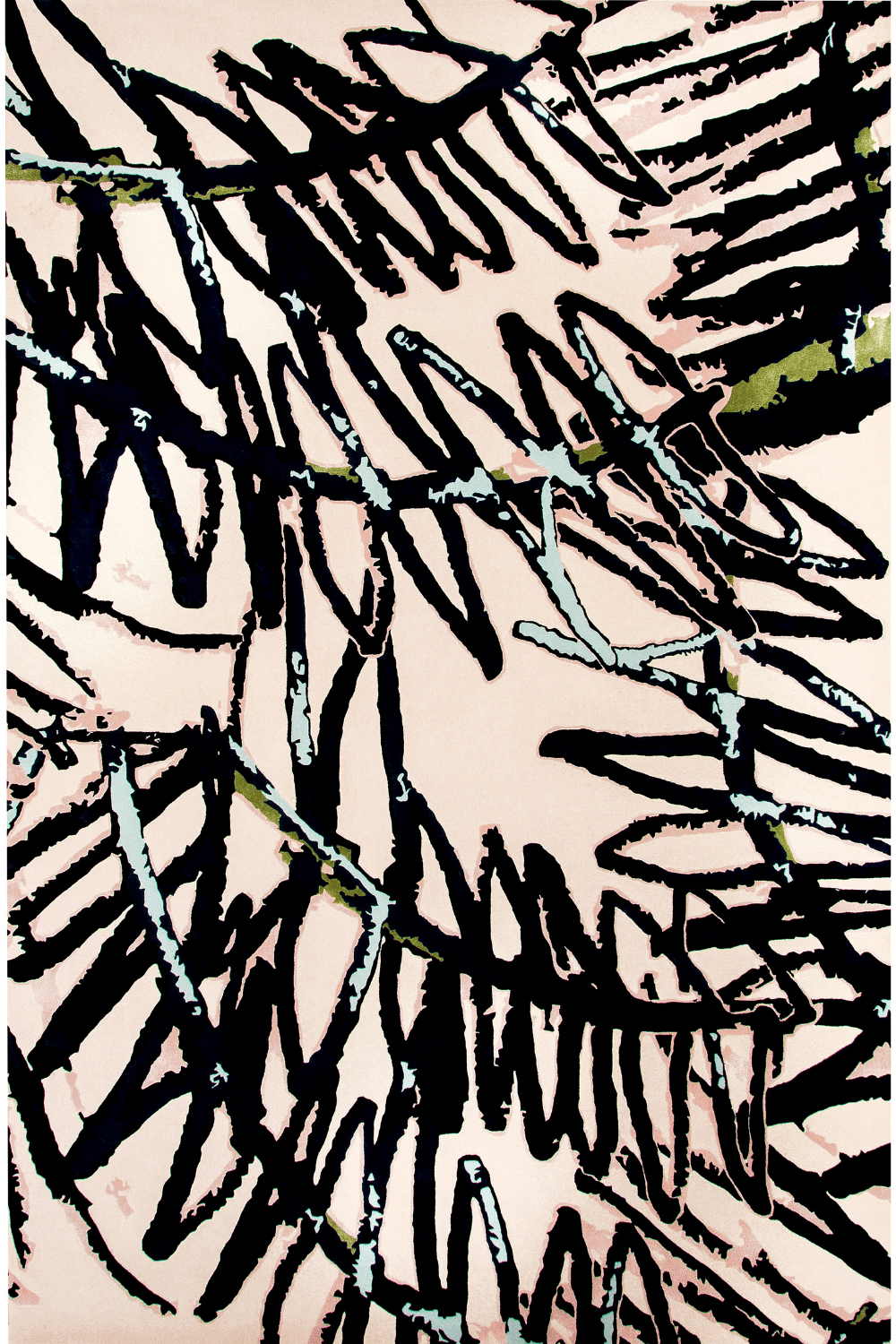 overhead image of the Frankie rug