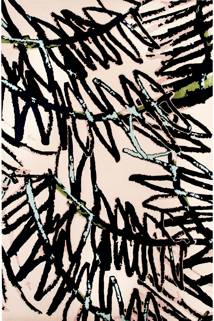overhead image of the Frankie rug 