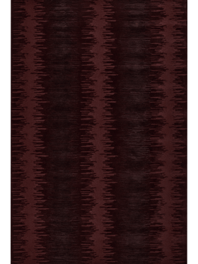 overhead image of the dupion rug designer rugs