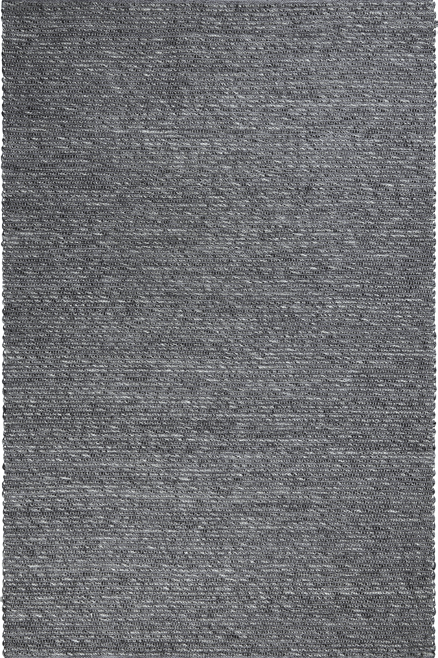 Overhead view of textured Stylo rug in dark grey colour