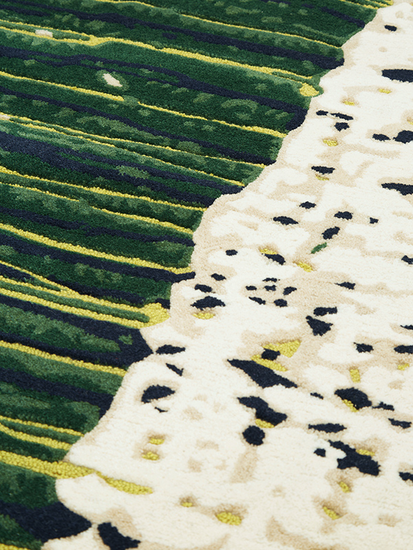 designer rugs jordan gogos Pillowy grass closeup web